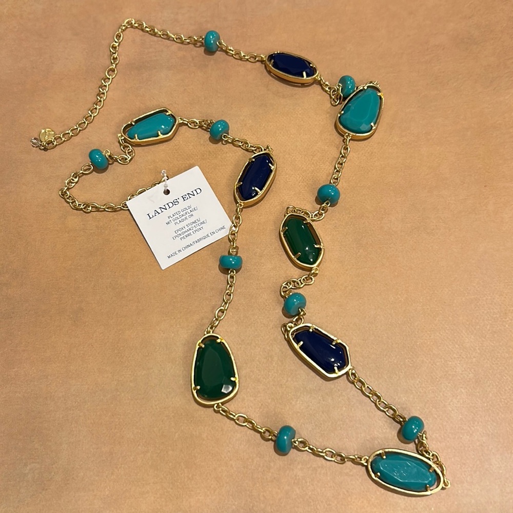Lands’ End Necklace. NEW with tags